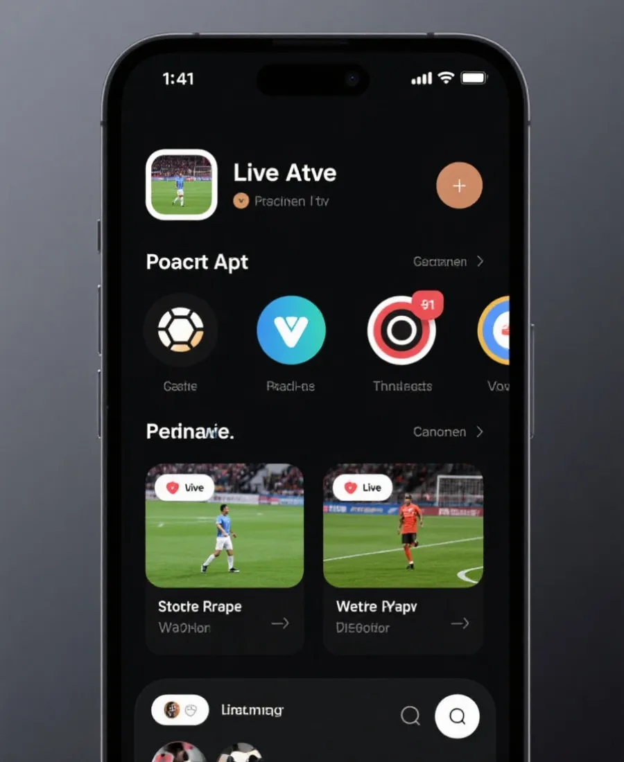 SJB世界盃直播與投注平台 App下載介面示意圖