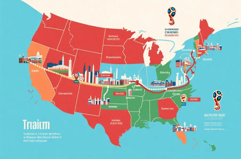 2026世界杯预测北美在哪举办？先看赛区地图，再出发一场球迷版北美深度旅行